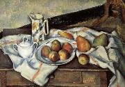 Paul Cezanne Pear and peach oil painting reproduction